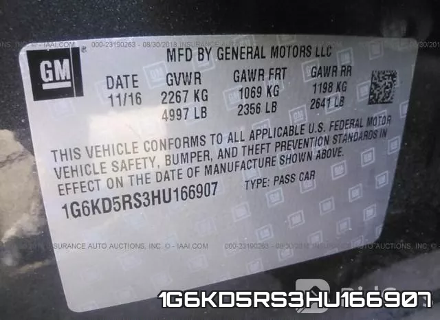 1G6KD5RS3HU166907 фото 10