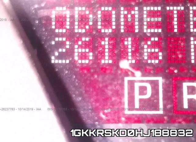 1GKKRSKD0HJ188832 фото 8