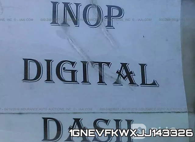 1GNEVFKWXJJ143326 фото 8