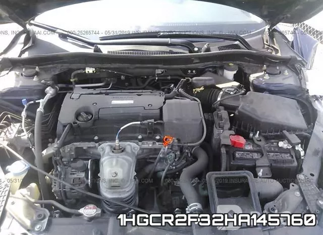 1HGCR2F32HA145760 фото 2