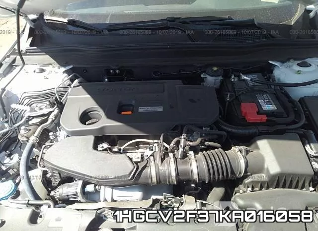 1HGCV2F37KA016058 фото 2