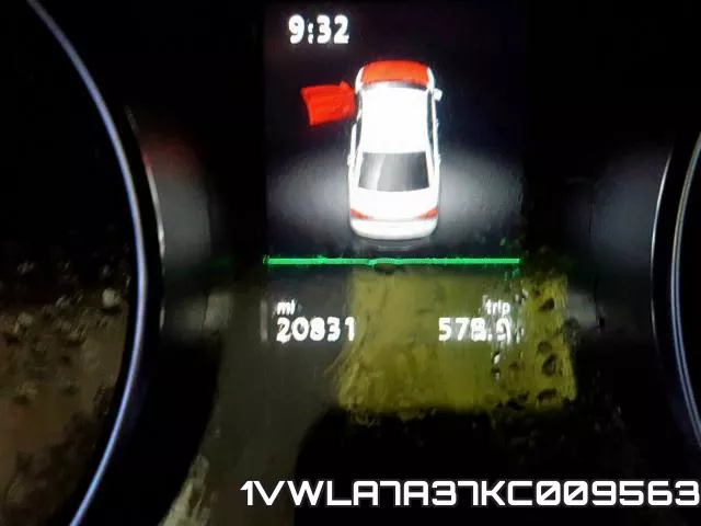 1VWLA7A37KC009563 фото 9