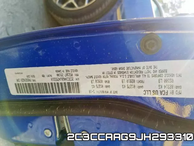 2C3CCAAG9JH293310 фото 2