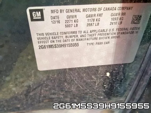 2G61M5S39H9155955 фото 2