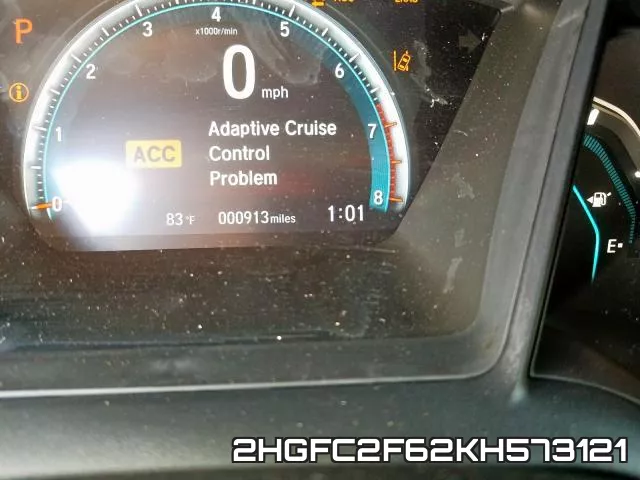2HGFC2F62KH573121 фото 8