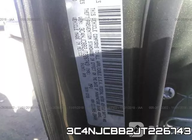3C4NJCBB2JT226743 фото 8