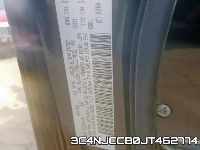 3C4NJCCB0JT462774 фото 2