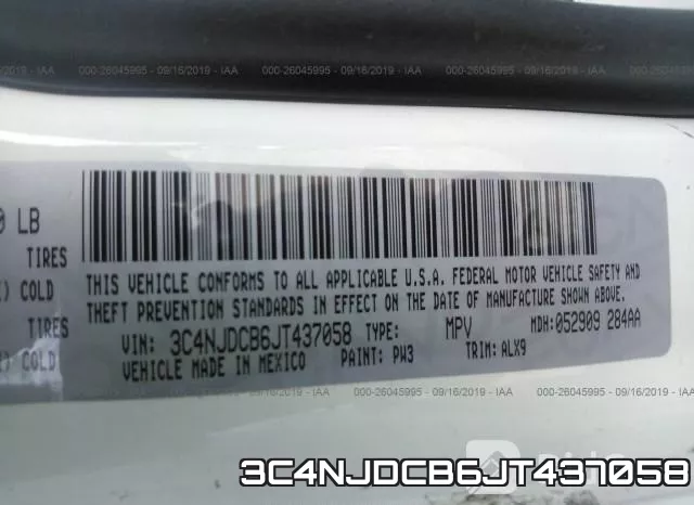 3C4NJDCB6JT437058 фото 9