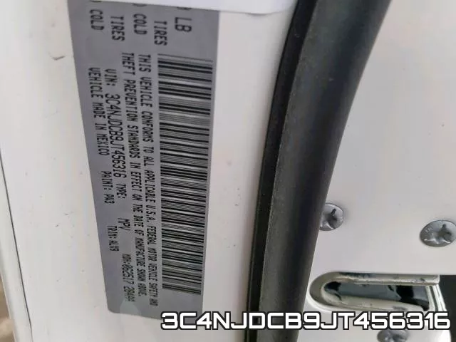 3C4NJDCB9JT456316 фото 2