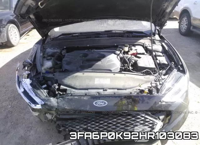 3FA6P0K92HR103083 фото 2