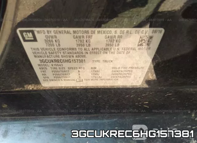 3GCUKREC6HG157381 фото 9