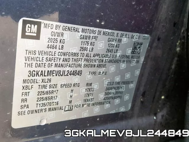 3GKALMEV8JL244849 фото 2