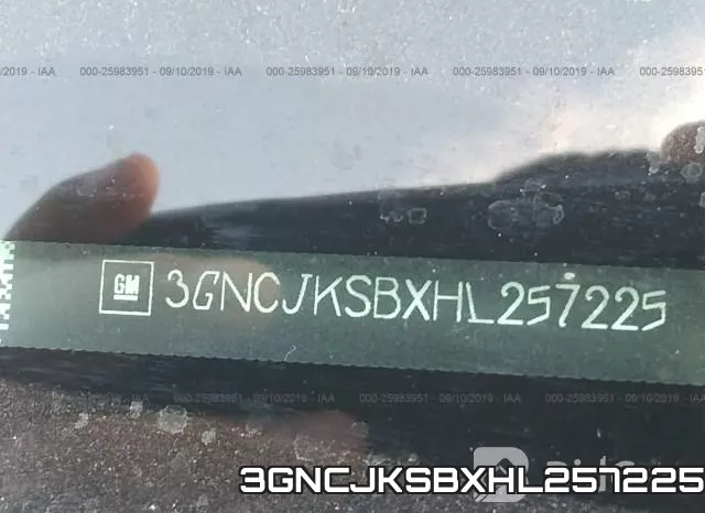 3GNCJKSBXHL257225 фото 9