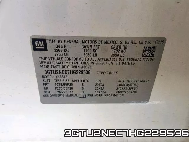 3GTU2NEC7HG229536 фото 2