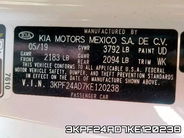 3KPF24AD7KE120238 фото 2