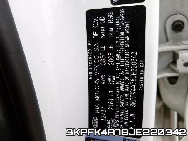 3KPFK4A78JE220342 фото 2