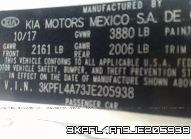 3KPFL4A73JE205938 фото 10