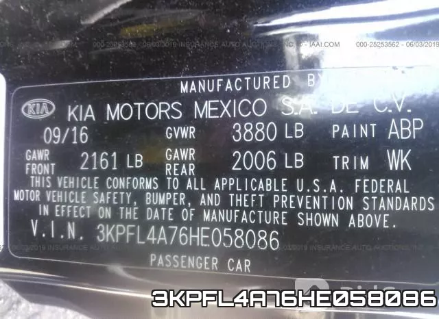 3KPFL4A76HE058086 фото 10