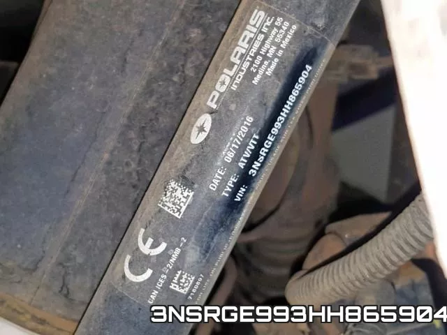 3NSRGE993HH865904 фото 2