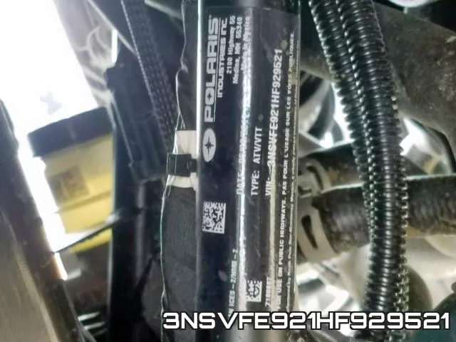 3NSVFE921HF929521 фото 2