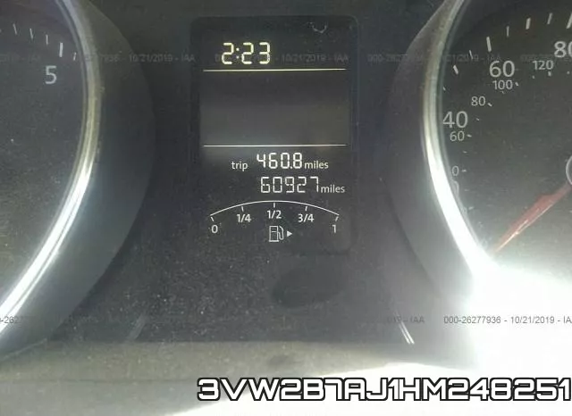 3VW2B7AJ1HM248251 фото 8