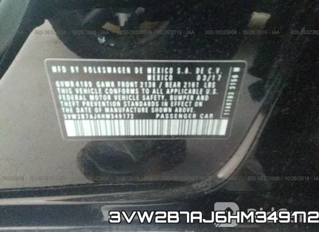 3VW2B7AJ6HM349172 фото 10
