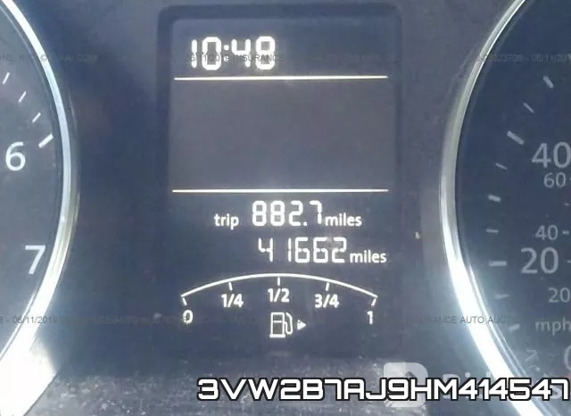 3VW2B7AJ9HM414547 фото 8