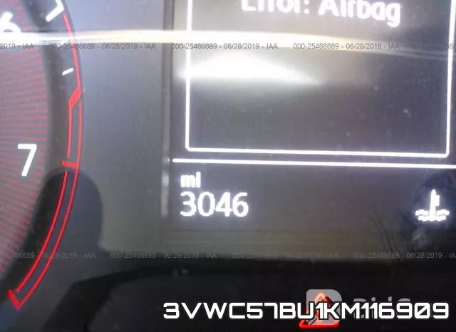 3VWC57BU1KM116909 фото 8