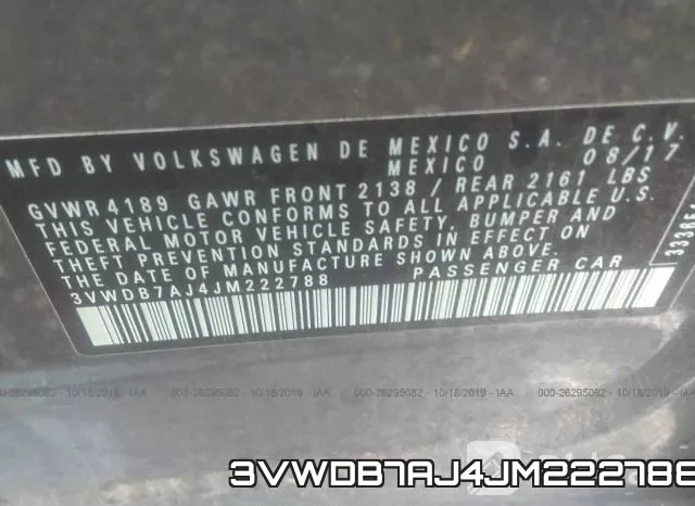 3VWDB7AJ4JM222788 фото 10