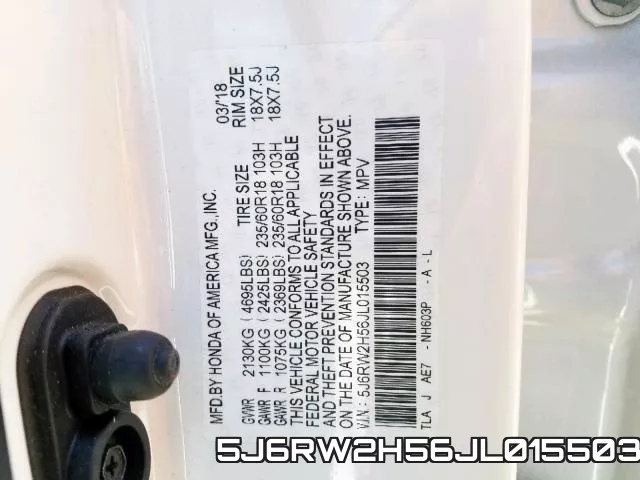 5J6RW2H56JL015503 фото 2