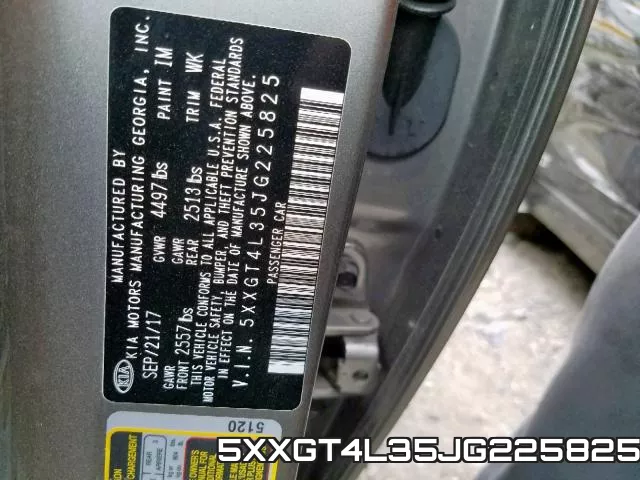 5XXGT4L35JG225825 фото 2