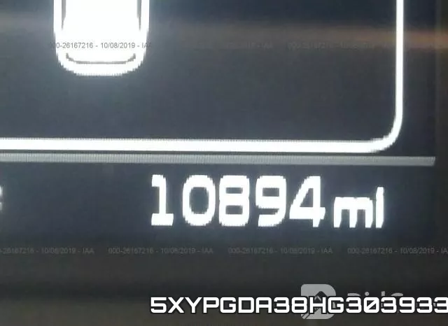 5XYPGDA38HG303933 фото 8