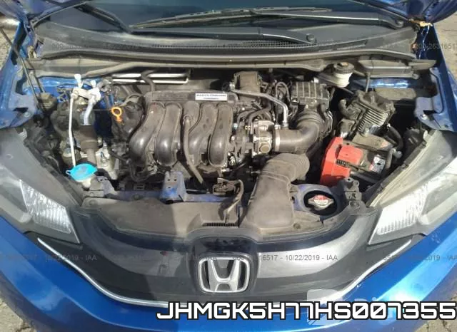 JHMGK5H77HS007355 фото 2