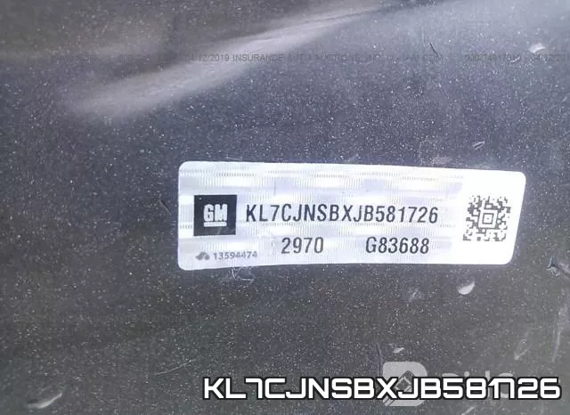 KL7CJNSBXJB581726 фото 10