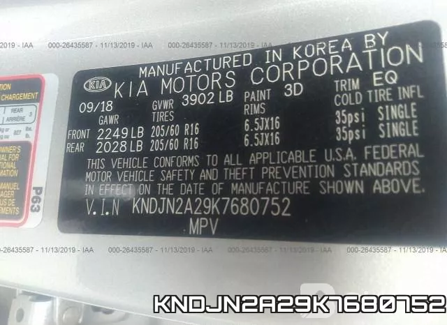 KNDJN2A29K7680752 фото 10