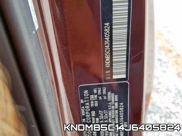 KNDMB5C14J6405824 фото 2