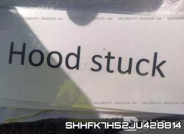 SHHFK7H52JU428814 фото 2