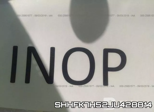SHHFK7H52JU428814 фото 8