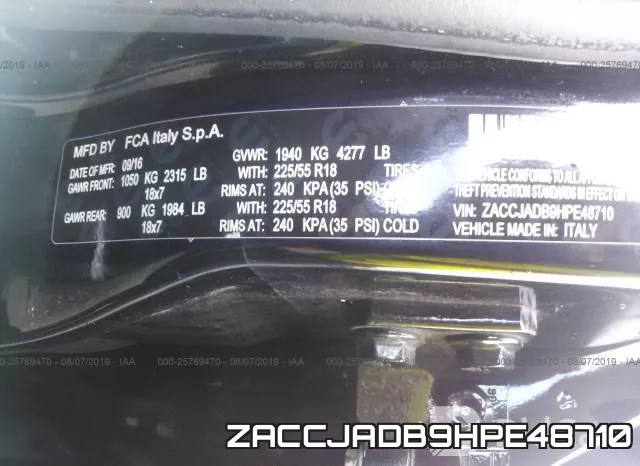 ZACCJADB9HPE48710 фото 10