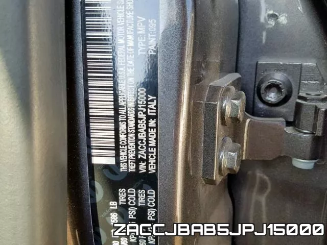 ZACCJBAB5JPJ15000 фото 2