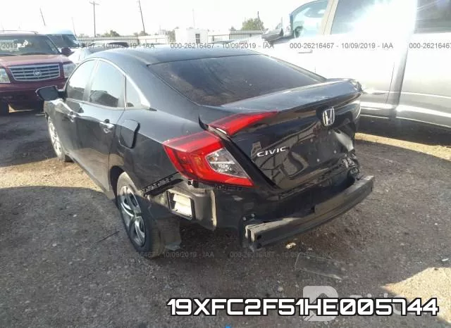 19XFC2F51HE005744 фото 3