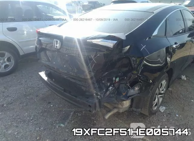 19XFC2F51HE005744 фото 6