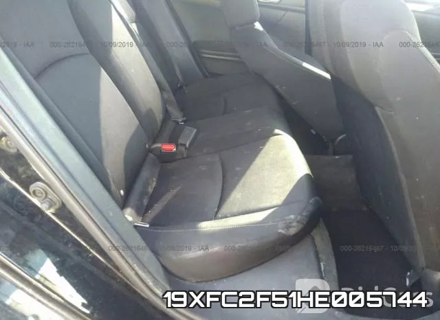 19XFC2F51HE005744 фото 8