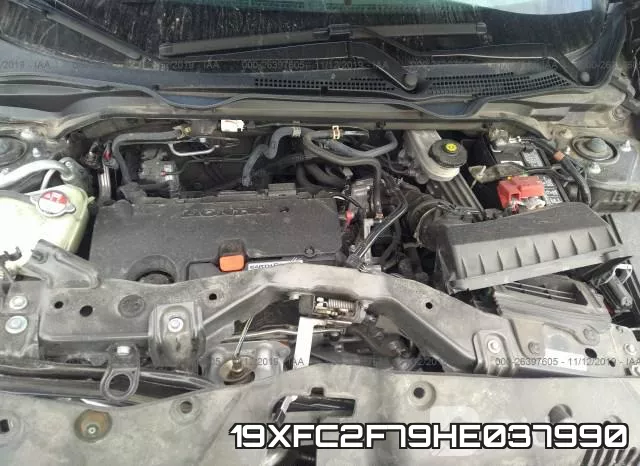19XFC2F79HE037990 фото 2
