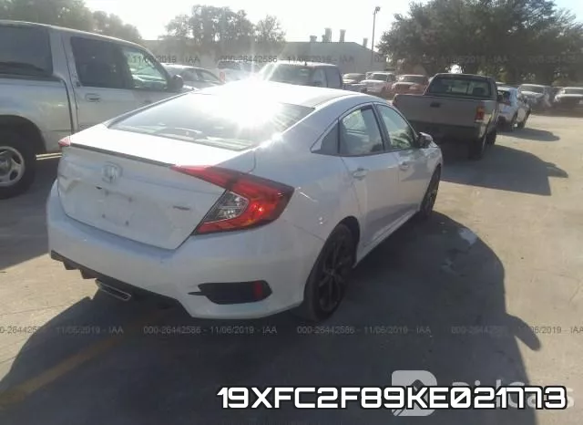 19XFC2F89KE021773 фото 5