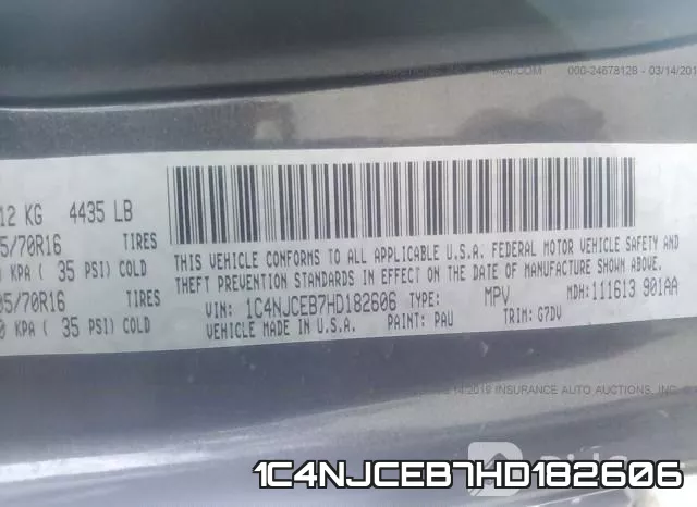1C4NJCEB7HD182606 фото 10