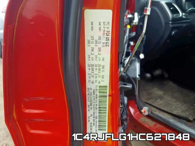 1C4RJFLG1HC627848 фото 2