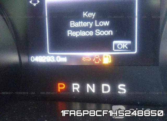 1FA6P8CF1H5248850 фото 8