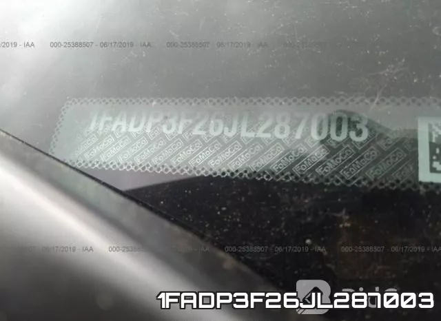 1FADP3F26JL287003 фото 10