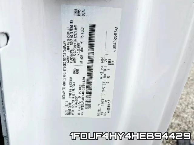 1FDUF4HY4HEB94429 фото 2